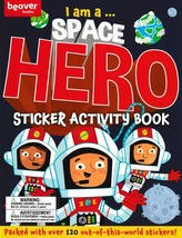 I am a SPACE HERO, Sticker Activity Book, Includes Over 120 Stickers!  NEW! - £5.22 GBP