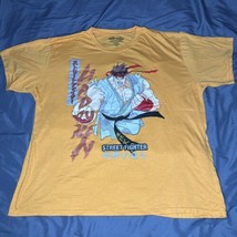 street fighter yellow shirt 4xl - £7.59 GBP