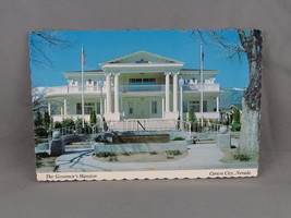 Vintage Postcard - Governor&#39;s Mansion Carson City Nevada - Continental Card - £11.79 GBP