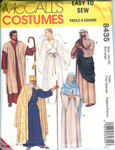 McCalls 8435 Biblical Costumes Shepherd Angel King Jesus pattern XS-M UNCUT FF - £10.58 GBP