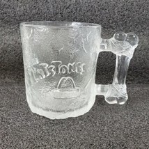 1993 McDonald&#39;s The FlintstoneS Pre Dawn Glass Mug Bone Handel. - £6.57 GBP