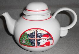 Epoch TWAS THE NIGHT BEFORE CHRISTMAS PATTERN Four Cup Teapot - $19.79