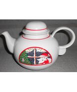 Epoch TWAS THE NIGHT BEFORE CHRISTMAS PATTERN Four Cup Teapot - $19.79