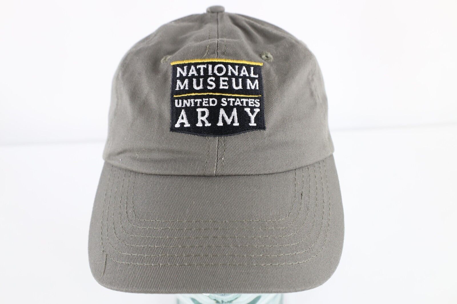 Vintage Spell Out United States Army National Museum Cotton Dad Hat Cap ... - $19.75