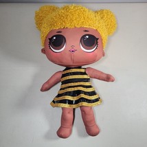 Lol Surprise Plush Doll 14&quot; Queen Bee 571285 Gold Black 2020 Removable Outfit - £11.79 GBP