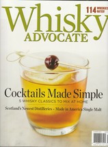 Whiskey Advocate Cocktails Made Simple Scotlands Newest Distilleries Sum... - £15.45 GBP