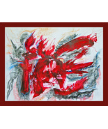 Limited Edition, "Expressive strokes" by René Castillo Ramos - $475.00