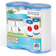 Intex 29002E Type A Pool Filter Cartridge Filter Pumps  Easy-to-Clean ... - $21.99