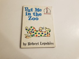 Dr Seuss Beginner Books - Put Me In A Zoo  Robert Lopshire (Kelloggs Paper 1988) - £5.57 GBP