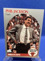 Phil Jackson 1990 NBA Hoops Card 308 - £111.90 GBP