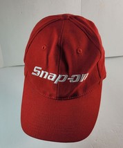 Snap-On Tools Stretch Fitted Red White Authentic National Premium Cap Hat Cotton - $19.79