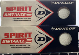 DUNLOP SPIRIT DISTANCE GOLF BALLS - 3 PACK - $14.73