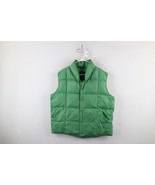Vintage 90s Lands End Mens XL Distressed Duck Down Fill Puffer Vest Jack... - $70.80 CAD