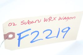 02-04 SUBARU WRX WAGON Center Console Emergency Hand Brake Panel Trim F2219 image 12