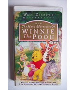 Disney MASTERPIECE The Many Adventures of Winnie the Pooh VIDEO VHS 1996... - £4.80 GBP