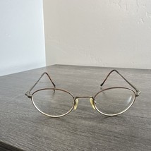 Vtg Polo Ralph Lauren Eyeglasses Round FRAMES ONLY Gold Classic 282 46-2... - $336.42 MXN