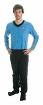 Star Trek Men&#39;s Costume Lounge Uniform Union Suit Sz M BLUE NWT - £14.78 GBP