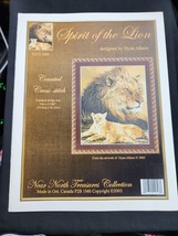 Spirit Of The Lion  Counted Cross Stitch Chart Nnt-080 Near North Treasures - £7.74 GBP