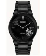 Citizen Eco-Drive Mickey Mouse AU1068-50W 40mm Black Stainless Steel Cas... - £117.92 GBP