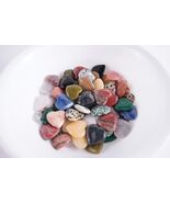 70 PIECES 20 mm 20MM GEMSTONE HEARTS - €42,55 EUR