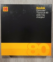 Kodak Carousel Transvue 80 Slide Tray With Instructions and Original Box - $12.20