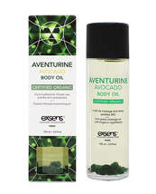 EXSENS of Paris Organic Body Oil w/Stones - Adventurine Avocado 100 ml - £38.54 GBP