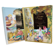 Fairy Tale Jigsaw Puzzles 2 Lot 12 6 Stories Snow White Rapunzel Sleeping Beauty - £11.76 GBP