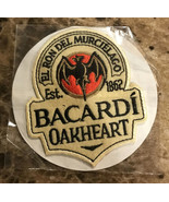 NIP Bacardi Oakheart Rum Advertising Liquor Bat embroidered Patch Stick-... - $205.05 MXN