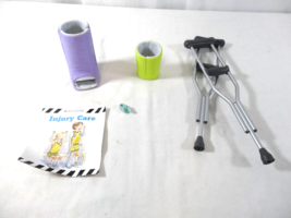 American Girl Doll Feel Better Kit Crutches Cast plus more - £7.43 GBP