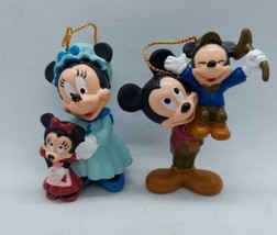 Avon 1992 Mickey Mouse And Minnie Mouse Ornaments - £18.03 GBP