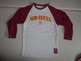 Colosseum Athletics Arizona State Sun Devils NCAA Raglan Jersey Shirt Fits Men S - $24.01