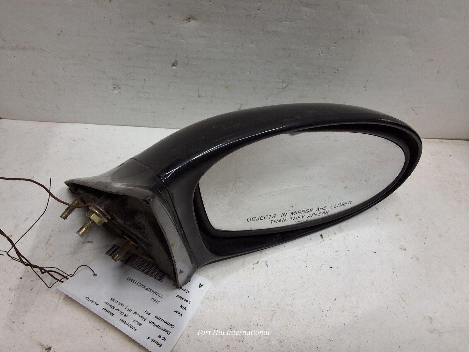99 00 01 02 Oldsmobile Alero Pontiac Grand Am right manual black door mi... - $24.74