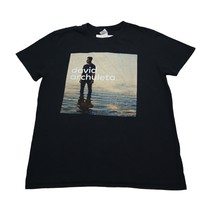 Gildan Shirt Mens M Black Short Sleeve Graphic Print Ring Spun Softstyle... - £14.75 GBP