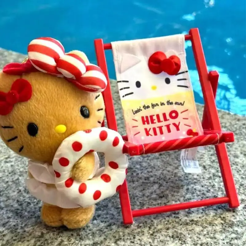 Sanrioes Hello Kittys Doll Pendant Women Student Backpack Kawaii Y2K Cartoon - £11.56 GBP+