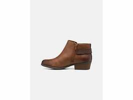 Clarks Womens Addiy Kara Leather Almond Toe Ankle Fashion, Tan Leather, ... - £69.04 GBP