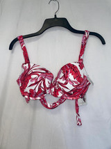MSRP $56 Jessica Simpson Womens Paradiso Palm D-Bra Top Pink Size SD (DEFECT) - £8.05 GBP