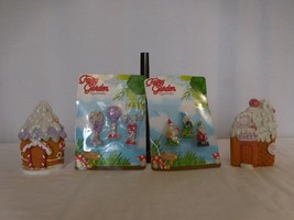 Miniature Fairy &amp; Garden Candy House Figurines And Accessories, 8 Piece Set NEW - £13.55 GBP