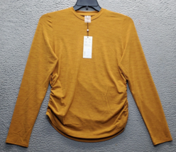 CALIA Golf Shirt Womens Medium Multi Golden Warmth Performance Wicking P... - $24.47