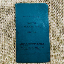 New Hampshire Motor Vehicle State Laws 1939-1940 Commissioner Of Motor Vehicles - £20.05 GBP