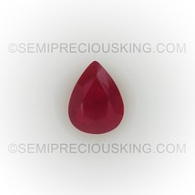 Natural Ruby 6X5mm Pear Facet Cut Scarlet Color VS Clarity Burma/Africa Loose Pr - £90.15 GBP