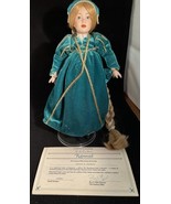 Danbury Mint Rapunzel Porcelain Doll Storybook Collection w/stand - $28.51 CAD