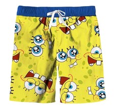 Spongebob Squarepants UV-50 Swim Trunks Bathing Suit Nwt Boys 4, 5-6 Or 7 $25 - £13.43 GBP