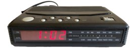 IMA Craig AM/FM Clock Radio AM/FM Model ICR-120 Tested Works Vintage Black - £11.19 GBP