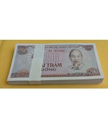 100 pc. 1987 Cong Hoa Xa Hoi Chu Nghia Vietnam 200 Hai Tran Dong Banknot... - $29.95