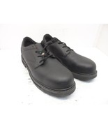 Dakota Men&#39;s Lace-Up Steel Toe Sport Oxford Shoes 3023 Black Leather Siz... - £39.22 GBP