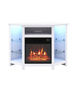 Fireplace Corner TV Stand with LED Lights and Smart APP Control for 50 I... - $7,276.99 MXN