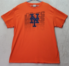 MLB New York Mets Shirts Baseball Unisexs Large Orange Round Neck Short ... - $326.99 MXN