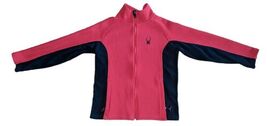SPYDER Raider Full Zip Red Sweater Jacket Youth Sz Large - $13.72