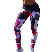 Women&#39;s Sports Yoga Workout Gym Fitness Leggings Pants Jumpsuit Athletic... - £17.82 GBP