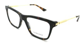 Versace Eyeglasses Frames VE 3308 108 53-17-145 Dark Havana Made in Italy - £131.75 GBP